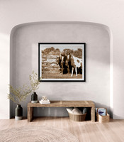 Serene Steeds Entryway