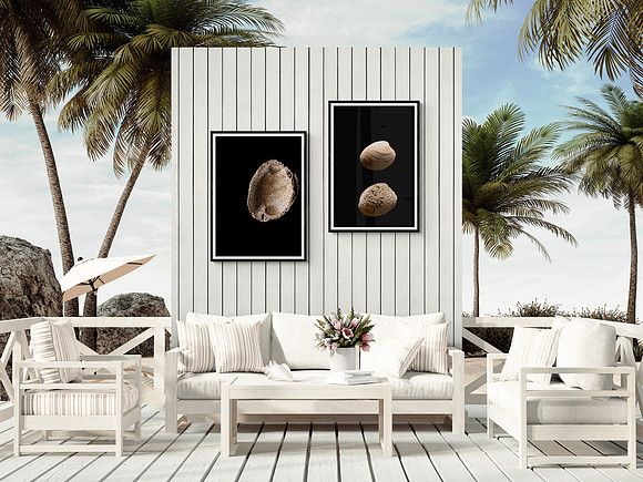 Relics Living Room Collage