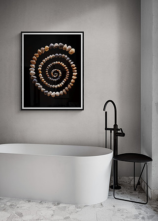 Cockle Spiral Bathroom