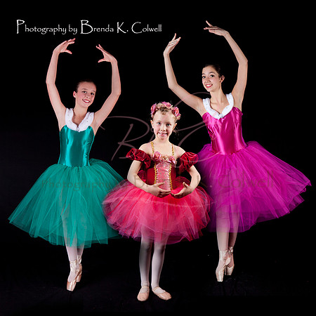 Layered 3 ballerinas wm
