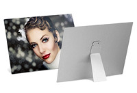Metal w/ easel back