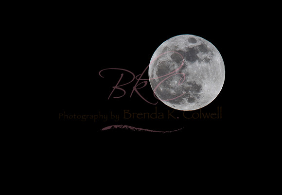 Super Moon in Telluride